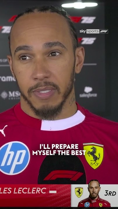 Can Lewis and Ferrari dream? 💭