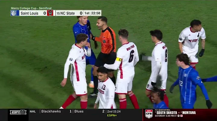 NC State vs Saint Louis M 12/12/25 - Off the Ball Incident - Mini Con - 22nd Minute