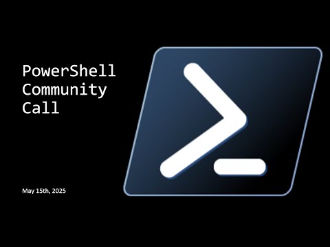 PowerShell Community Call