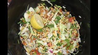 Sprouted Mung Bhel - Healthy Chaat Recipe in just 2 minutes Indian Recipe -  Lazeez Pakwaans -