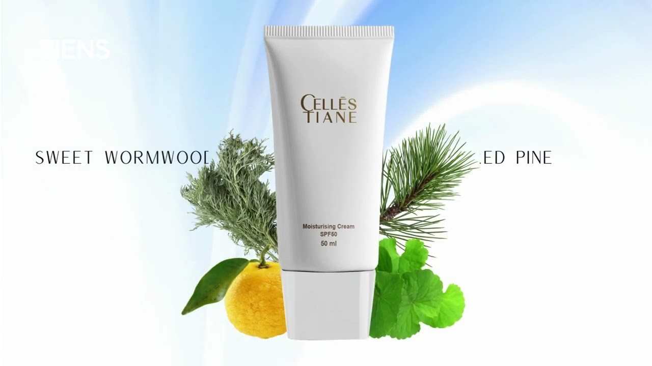 CELLES TIANE Moisturising Cream SPF50 - YouTube