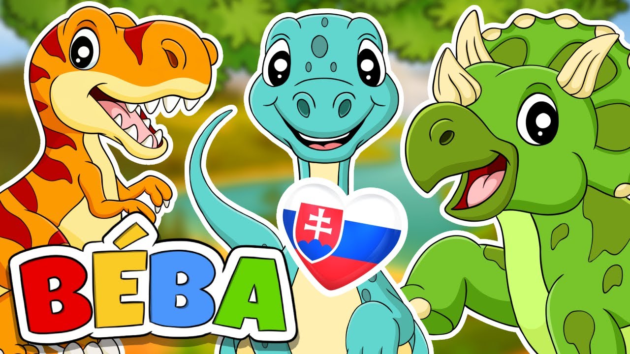 DINO DINOSAURI  | Detské piesne v slovenskom jazyku | BÉBA