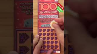 100 Times The Cash 💰 $20 Wisconsin Lottery Scratch Off Ticket 🤑