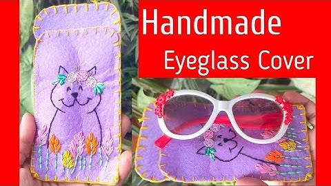 Handmade Eyeglass😎 Cover || Embroiderd Specs. Cover #youtubevideo 