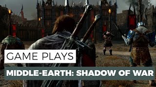 Middle-earth: Shadow of War - 8 MINUTES OF GAMEPLAY - FORTRESS ASSAULT