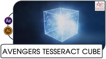 Avengers Tesseract Cube | Motion Graphics | Adobe After Effects cc | ae speed arts