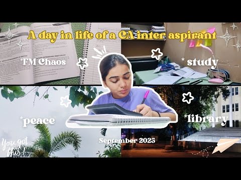 Watch for study motivation 📚✨| CA Intermediate september 2025