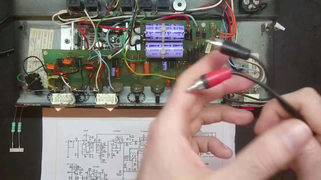 1986 Award Session 75 Guitar Amp Repair YouTube