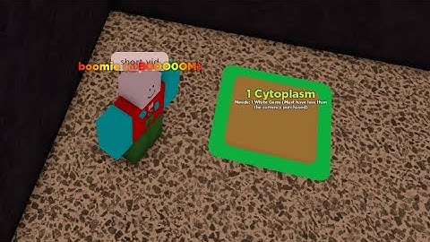 button simulator: ed how to get cytoplasm