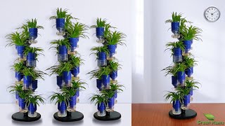 Self Watering System for Plants Using Plastic Bottle with Vertical Garden//GREEN PLANTS