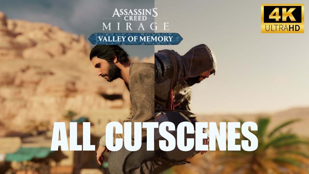Assassins creed mirage valley of memories all cutscenes 