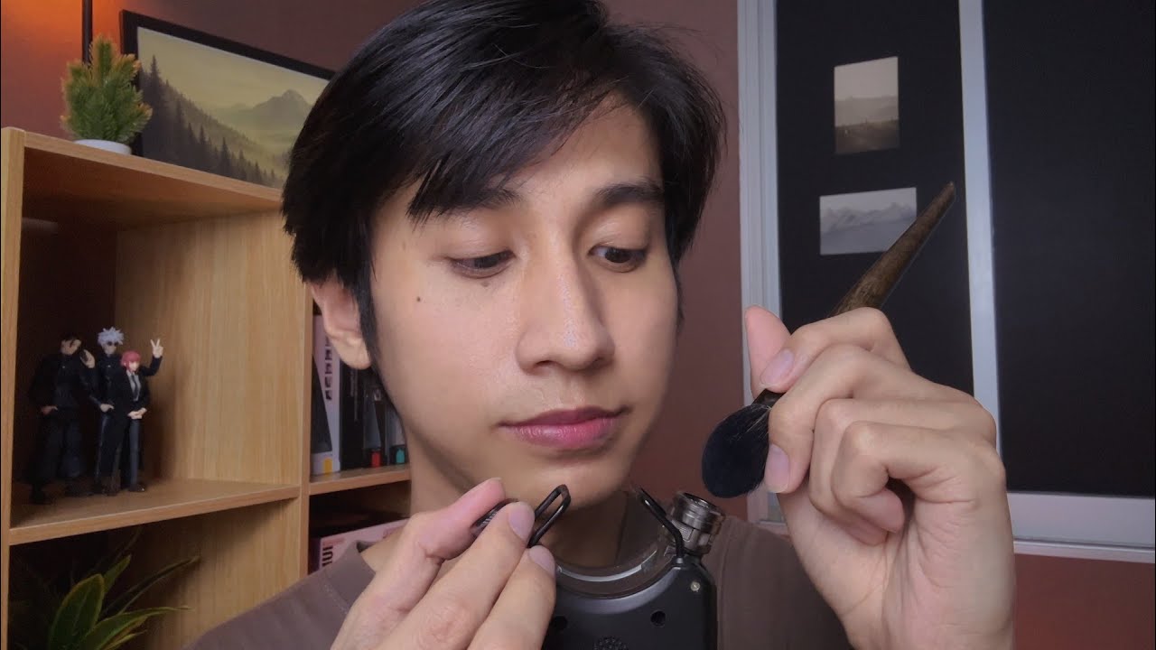 ASMR แคะหู กล่อมนอนที่ไหลไปเรื่อยๆ Ear Cleaning and Attention for Deep Sleep