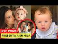Lele Pons y Guaynaa muestran por primera vez el rostro de su hija Eloísa