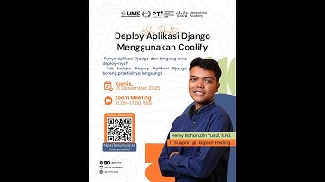 Django Deployment with Coolify -  Kelas Praktisi PTI UMS