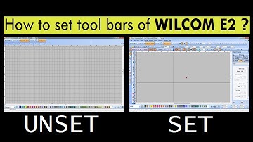 How to SET your UNSET wilcom E2 after installation