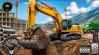 OUT OF CONTROL Construction Machines - City Construction JCB Game 3D - Android Gameplay