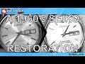 A 1960s Seiko Automatic 6216A Restoration and Full Service Watch Repair Tutorial