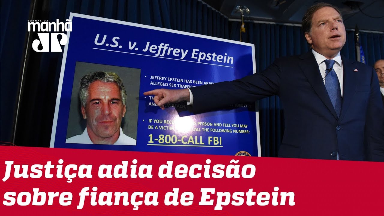 josias de souza gazeta Justiça dos EUA adia decisão sobre bilionário acusado de abuso contra menores