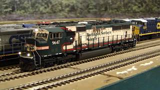 Overland Models BNSF SD70MAC #9647 w/ LokSound