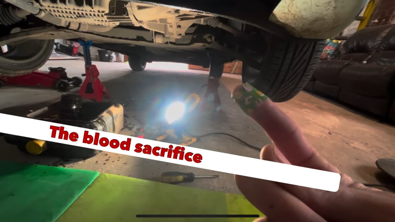 Ford fiesta st180 oil/air filter changed servicing 