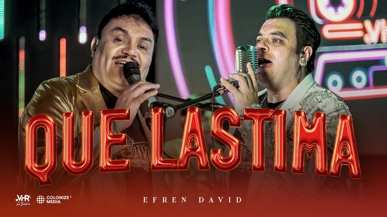 Efrén David - Que Lástima (En Vivo)