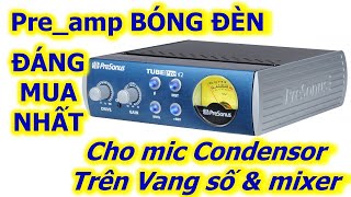 Tube Preamp for Microphones