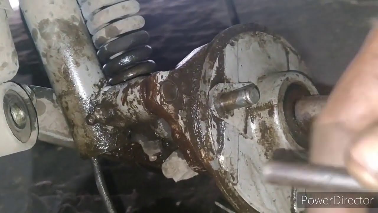 Bajaj chetak centre pin how to change