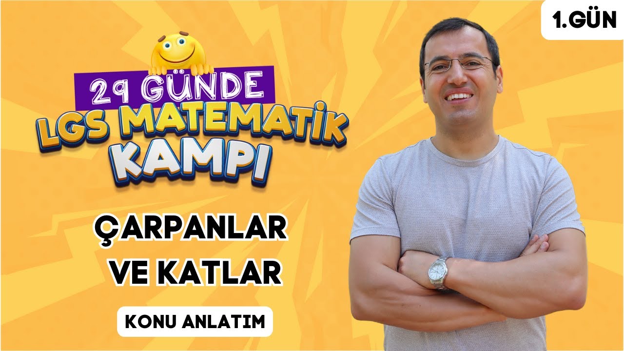 Çarpanlar ve Katlar Konu Anlatım | 29 Günde LGS Matematik Kampı 1.Gün