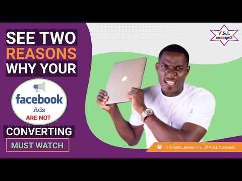 See 2 reasons your FACEBOOK ads are NOT converting (And How to Fix it NOW)