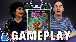 Companion Quest - Playthrough. A cooperative dice puzzle board game