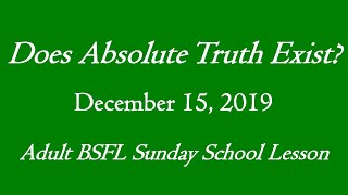 Celebrity PrepTalk - December 15, 2019 - Does Absolute Truth Exist? Net Worth