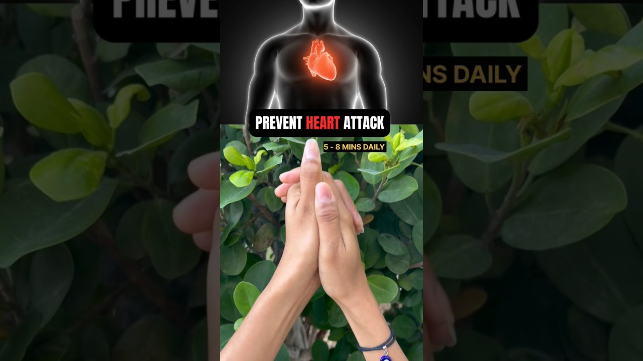 How to Prevent Heart Attack🫀 | Yoga mudra for heart health | 