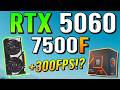 RTX 5060 + Ryzen 5 7500F -- 19 Games Tested