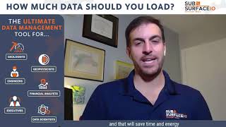 Celebrity Subsurface.io Founder Answers Geologist Question: "How Much Data Should I Load" Profile