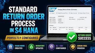 SAP S/4HANA Customer Returns: End-to-End Standard Return Order configuration and examples