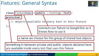 04-03: GoogleTest Fixtures
