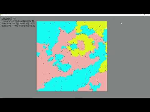 Python colony fighting