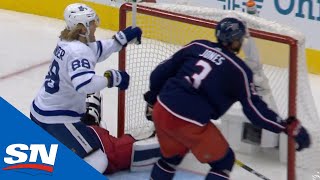 William Nylander With The Nifty Mitts, Scores In Front Of Goal On The Power Play