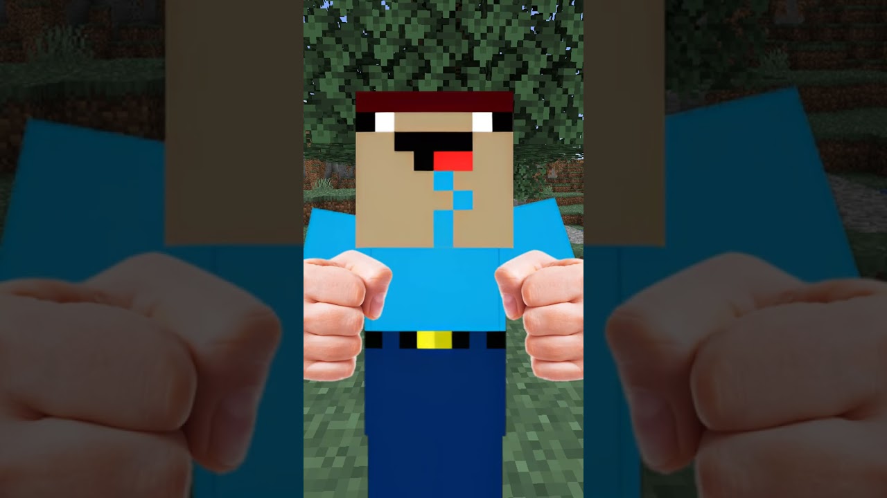 ¿POR QUÉ NO TENEMOS DEDOS? #minecraftshorts #minecraft #shorts