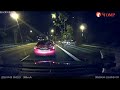 Driver plays braking game along cte makes hand gestures after getting highbeamed