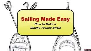 Tow Your Sailboat Dinghy with a Bridle
