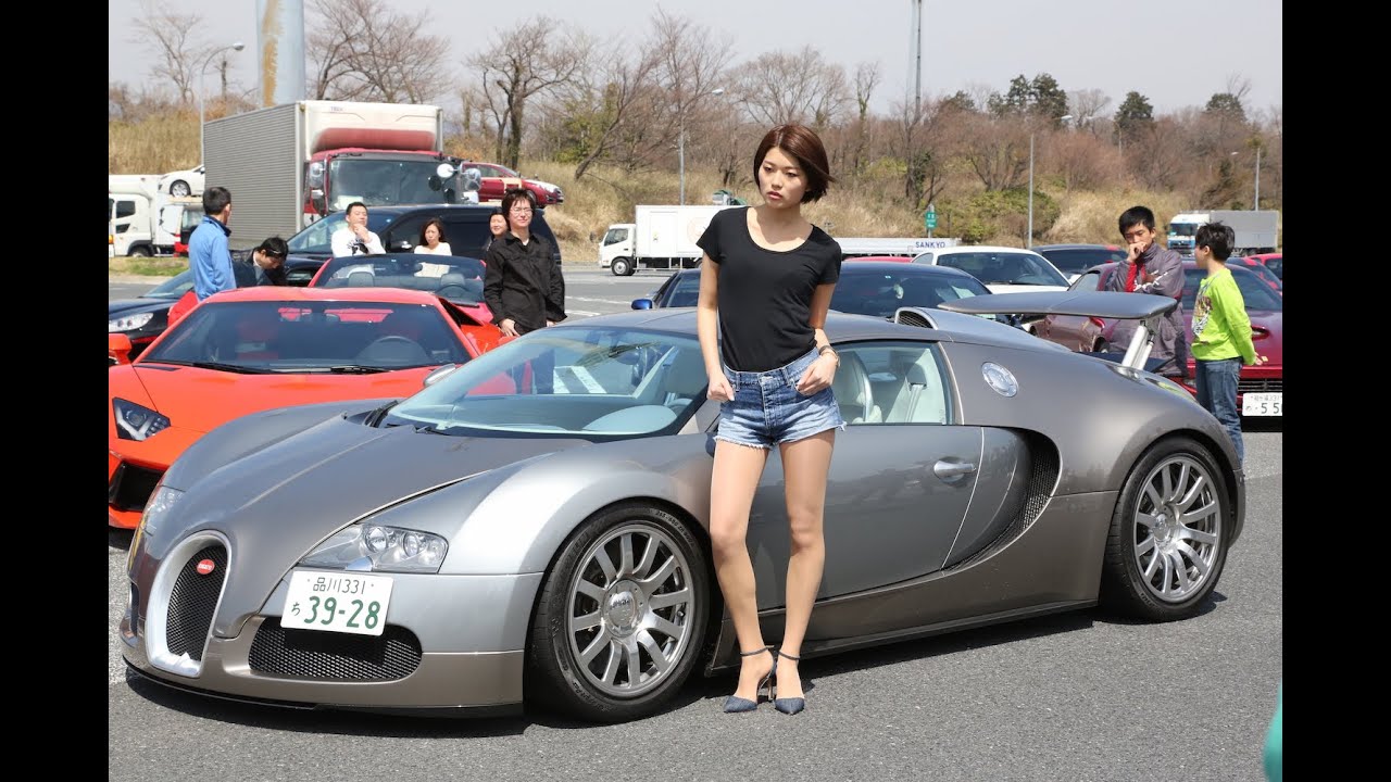 ２億円 世界最速 希少な ブガッティ ヴェイロン に遭遇 日本 Scj All Japan Supercar Meeting Youtube