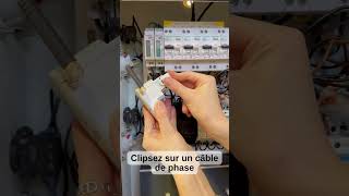 Installation du capteur de courant autonome       e-Green Sensor