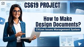 CS619 Project | How to Make Design Documents for Citizen Issues Management System | SRS, ERD, UML