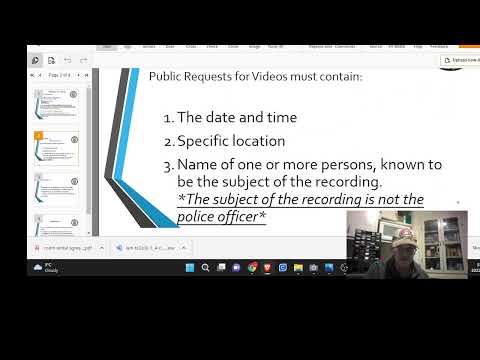How to request body worn camera video - EZhack - FOIA