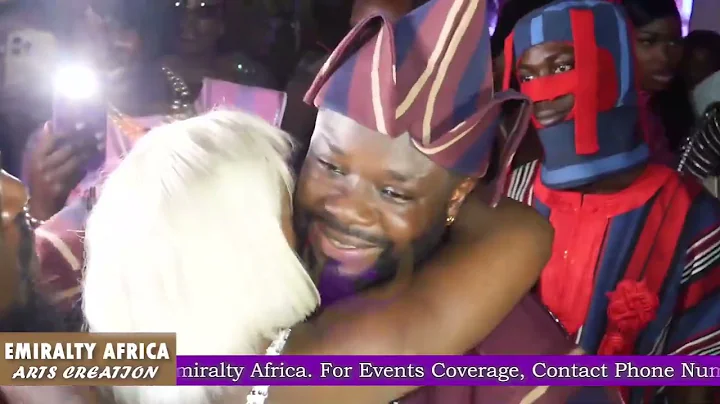 IBRAHIM CHATTA , ODUNLADE ADEKOLA, KEMITY AT THE MOVIE PREMIERE OF ABANISETE 