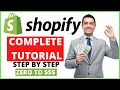 Shopify Tutorial For Beginners 2020 - How To Create A Profitable Shopify Store From Scratch Part 1
