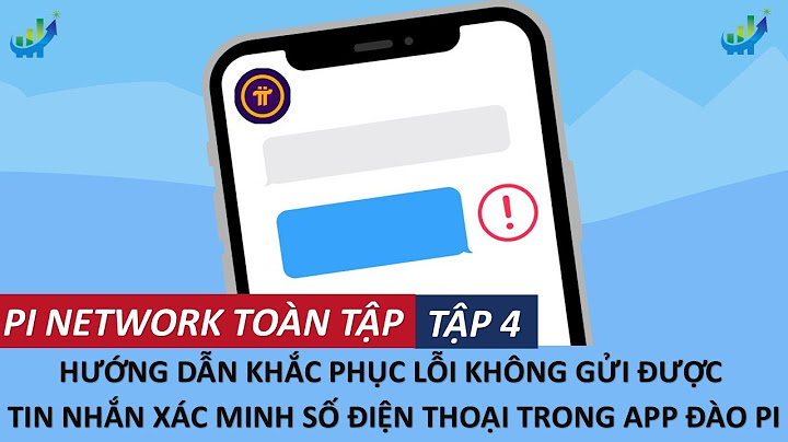 Lỗi không gửi sms xác minh tài khoản