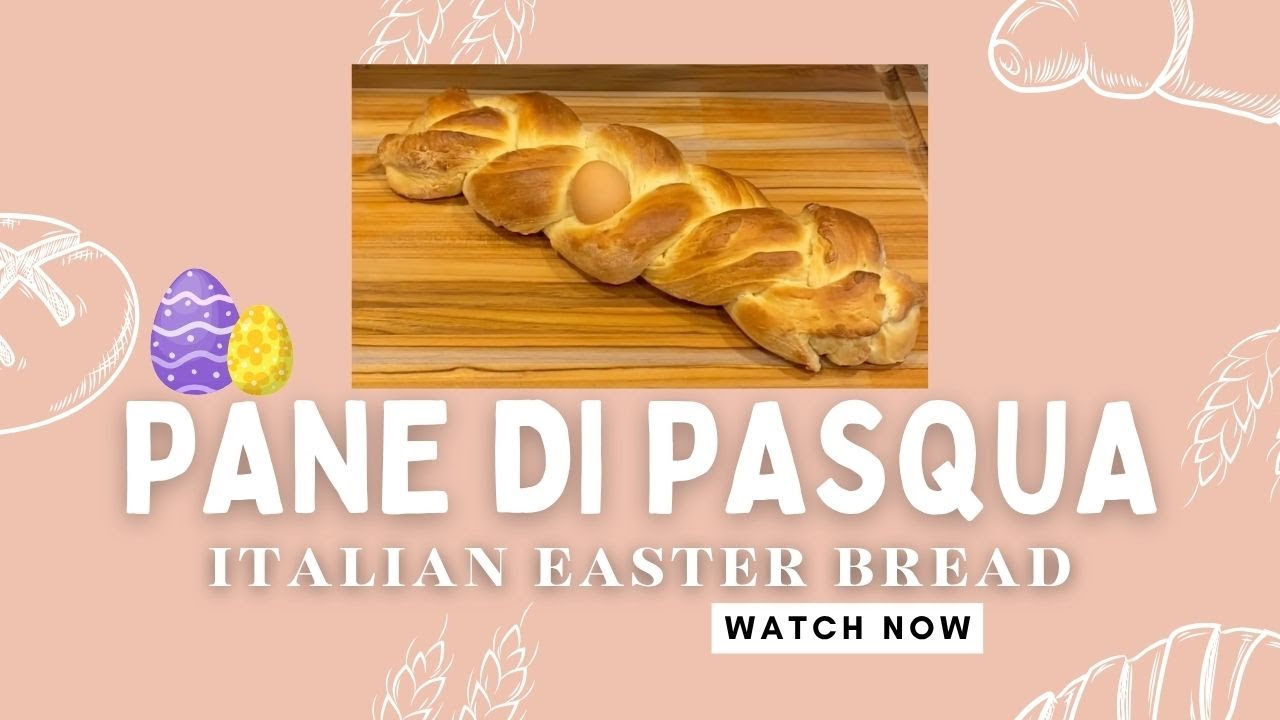 How to Make Traditional Pane di Pasqua (Italian Easter Bread) | Relaxing Spring Bake