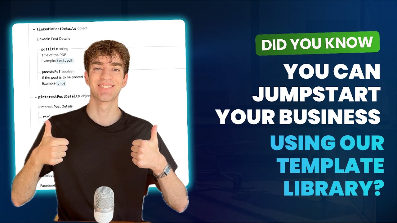 Did You Know You Can Jumpstart Your Business Using Our Template Library